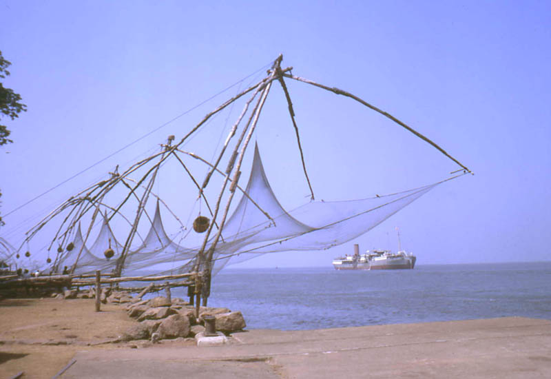 Fort Cochin, Chinese fishing nets1